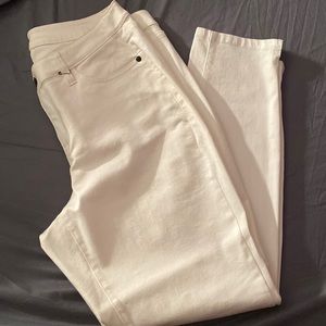 Glamour X Lane Bryant white jeans.